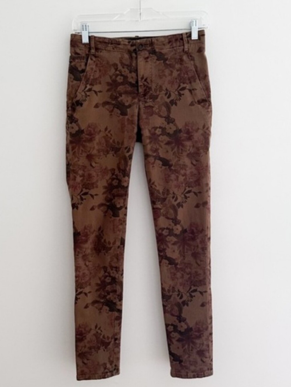 Peruvian Connection Floral Skinny Jeans